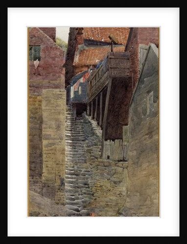 Stairs, Old Whitby by William Cosens Way