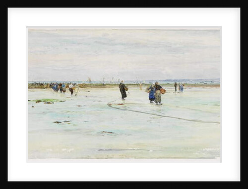 Fisherwomen on the Shore by James Webb