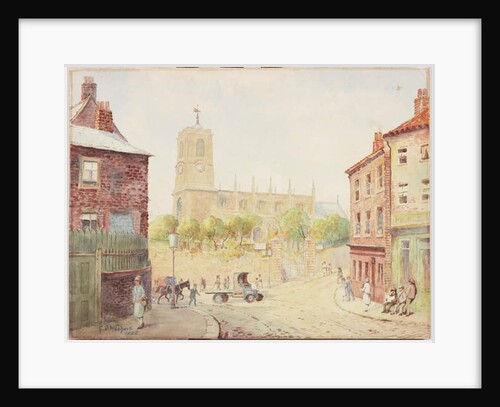 St. Mary's, Gateshead, 1925 by George Barclay Wishart