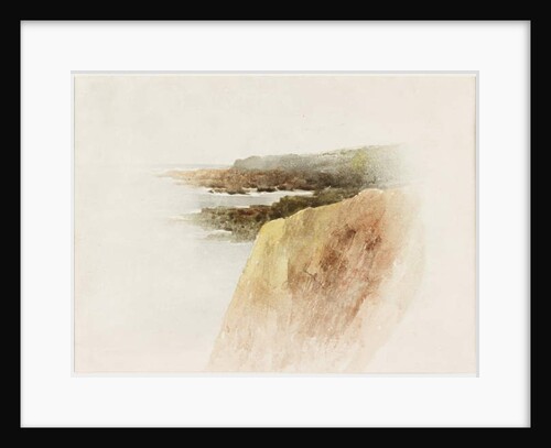 Seascape: Headland and Cliffs by James Miller Brown
