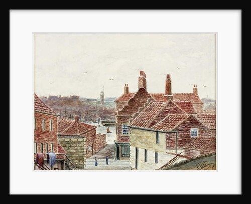 Salmons Lane from the Ballast Railway by James Henry Cleet