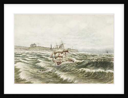 Rescue off Tynemouth by James Henry Cleet