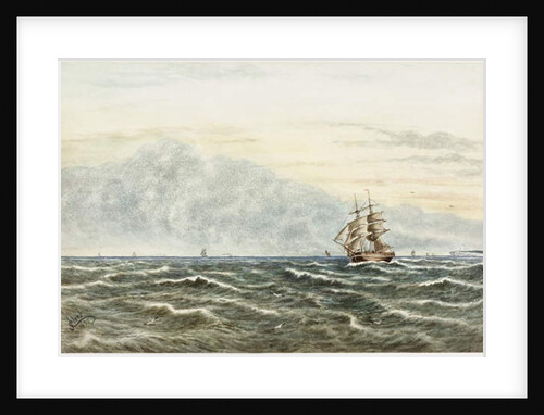Shipping Scene off Tynemouth by James Henry Cleet