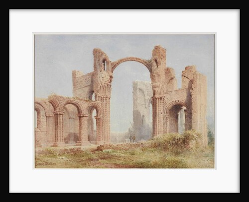 Lindisfarne Priory Ruins by Joseph Ratcliffe Skelton