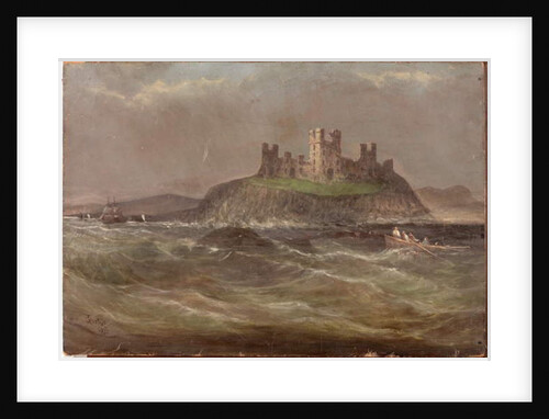 Coastal Scene with Castle by Joseph 'Putty' Garbut