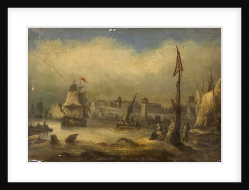 Shields Harbour 1821 by Joseph 'Putty' Garbut