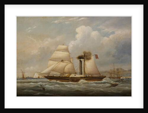 The paddle-tug Henry Wright by John Scott