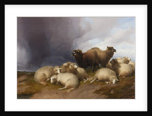 The Approaching Storm by Thomas Sidney Cooper
