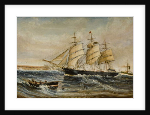 The Agincourt entering the Tyne by C. Robinson