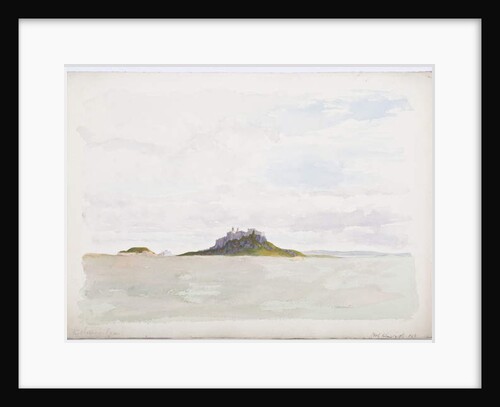 Holy Island Castle, 1893 by Daniel Oliver
