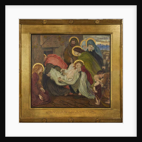 The Entombment by Ford Madox Brown
