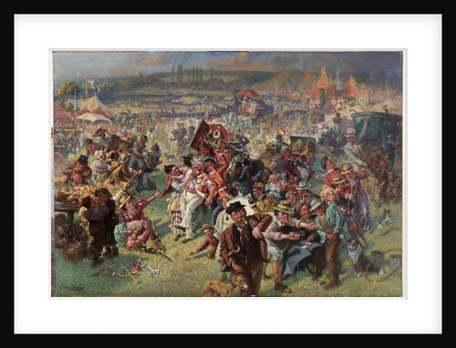 The Blaydon Races - A Study from Life, 1903 by William Irving