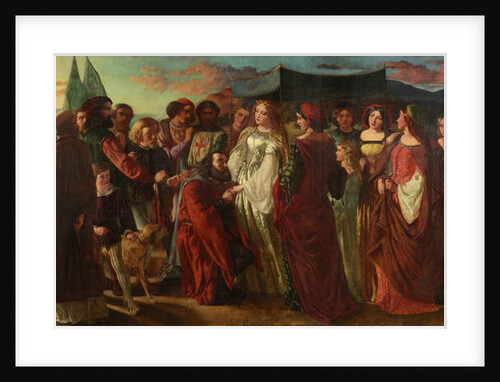 The Lady's Knight by David Wilkie Wynfield