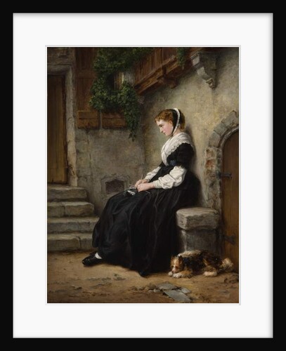 The Orphan, 1877 by E.F. Hold