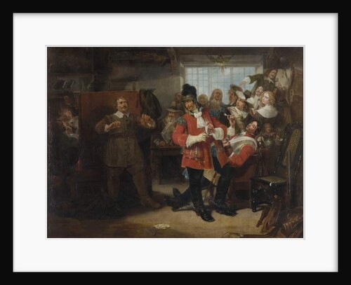 Sergeant Bothwell Challenging Balfour by Edward Matthew Ward