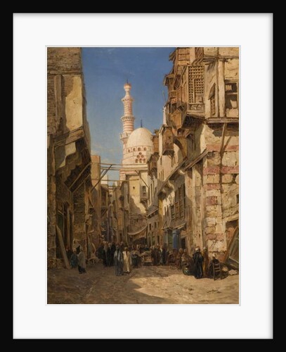 Game El Syer, Cairo, 1880 by John Jnr. Varley