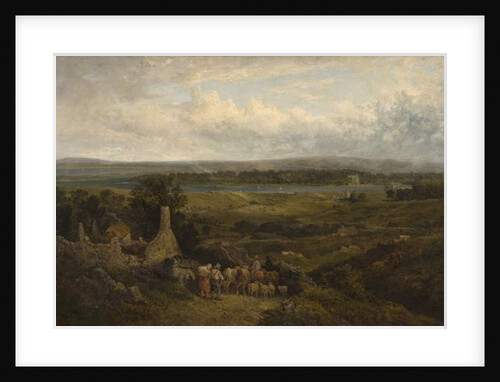 Menlough Castle, Galway, Ireland by David Cox