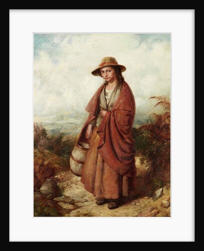 A Welsh Milkmaid by John Corbould