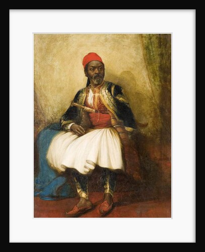 Portrait of a Moor in National Costume by Thomas Kent Pelham