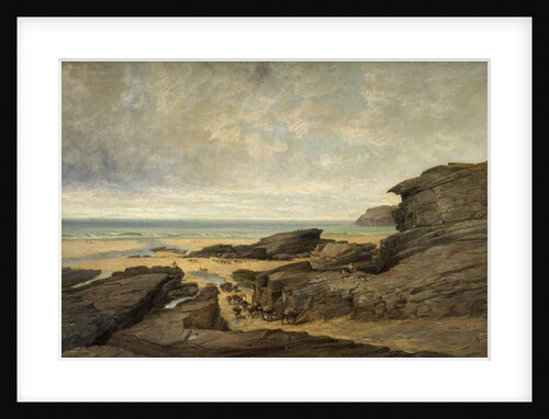 Low Water, Trebarwith Strand, Tintagel, Cornwall by James Holland