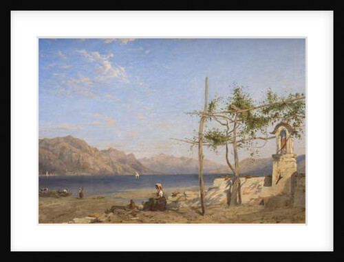 Trellis Vine on the Lake of Lugano by William Wilthieu Fenn