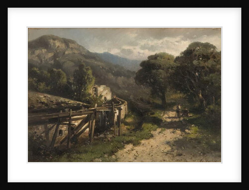 Landscape and Mill by Abraham Hulk