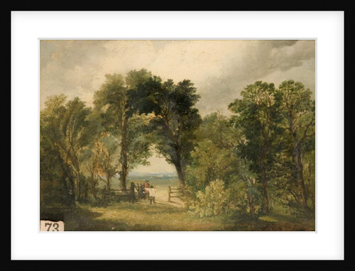 A Woodland Glade by Edward Calvert