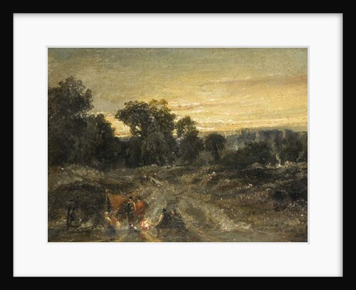 A Gypsy Encampment by T. Mason