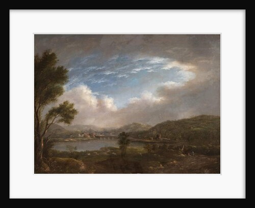 River Scene by John Warwick Smith