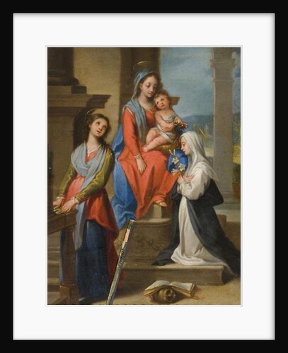 The Madonna and Child with Saints by Ventura di Arcangelo Salimbeni
