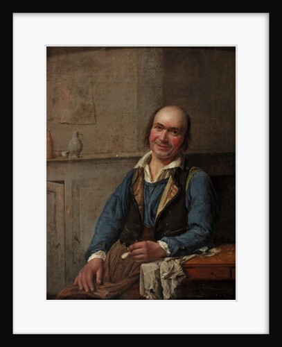 Portrait of a Man Smiling, 1837 by T.F. Hutten