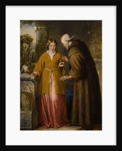 Juliet and the Friar 'Take thou this phial' by William James Grant