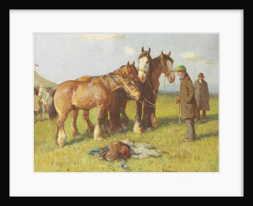 Cowhill Fair, c.1900-1919 by John Atkinson