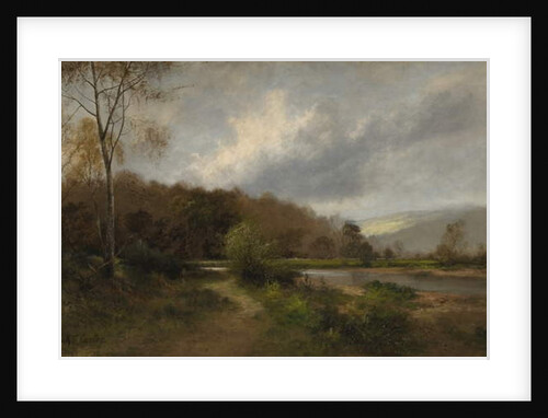 The Derwent near Lintz Green by Frank Thomas Carter