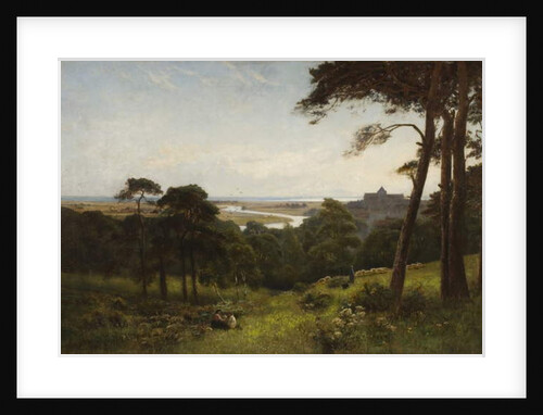 Arundel, Early Morning by Alfred East