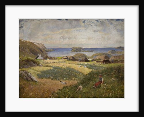 Crofts on the Island of Lewis by David Murray