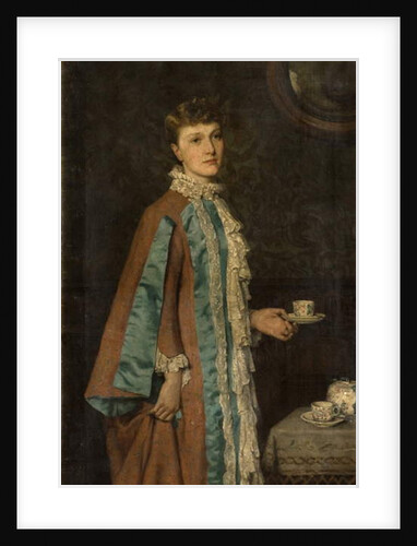 Portrait of Mrs. Clara Rowell, 1884 by George W. Baldry