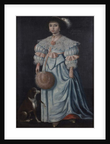 Portrait of a Girl, Aged 8, 1632 by Gilbert (attr.to) Jackson