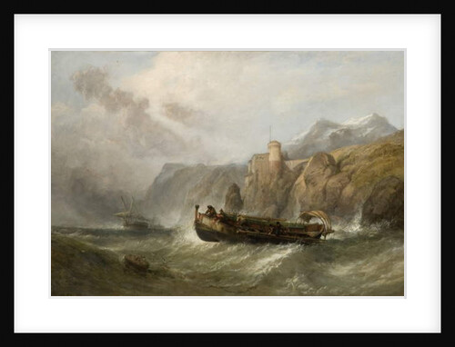 Coastal Scene, 1862 by William Clarkson Stanfield