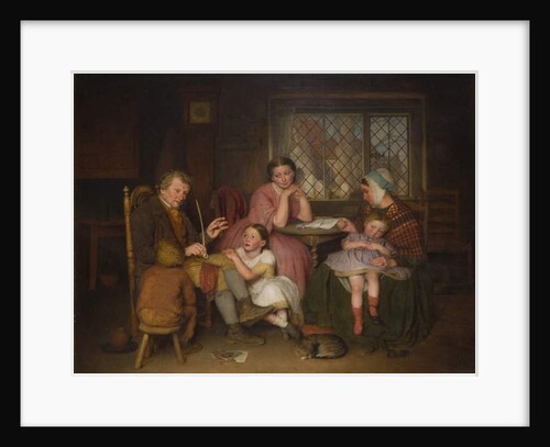 Grandfather's Tale, 1860 by Edward Thompson Davis