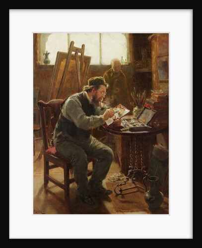 Portrait of Stephen Brownlow, 1892 by Ralph Hedley