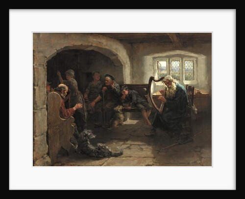 Lay of The Last Minstrel, 1890 by Ralph Hedley