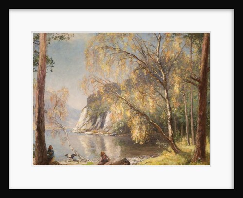 Ullswater, Silver and Gold, 1917 by David Murray