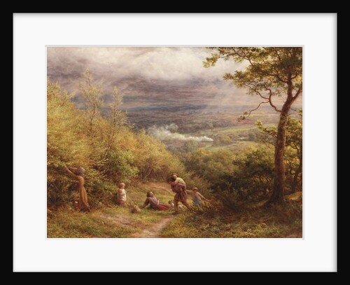 The Last Gleam, 1872 by James Thomas Linnell