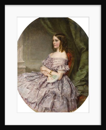 Lady in Lilac by Charles Wynne Nicholls