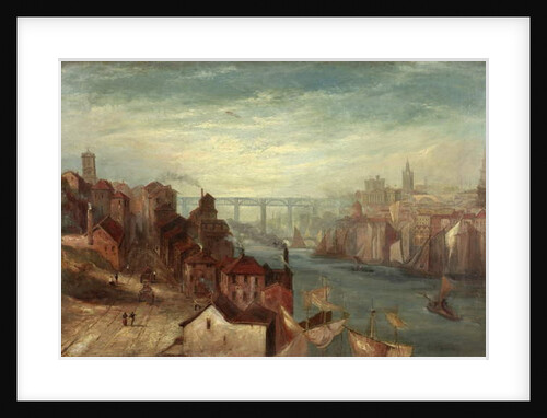 Newcastle upon Tyne from Gateshead, c.1880 by Thomas Hodgson Liddell