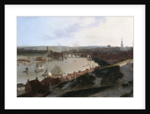 View of Newcastle upon Tyne, Taken from a Windmill to the East of St. Ann's, c.1802-03 by William Daniell