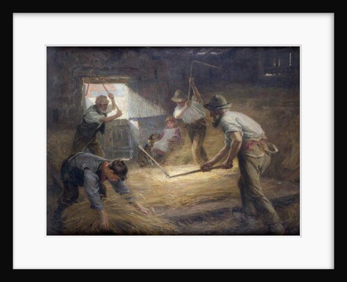 The Threshing Floor, c.1898 by Ralph Hedley