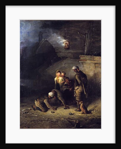 Pitmen Playing at Quoits by Henry Perlee Parker