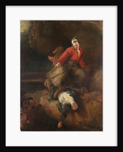 Smugglers attacked, 1827 by Henry Perlee Parker